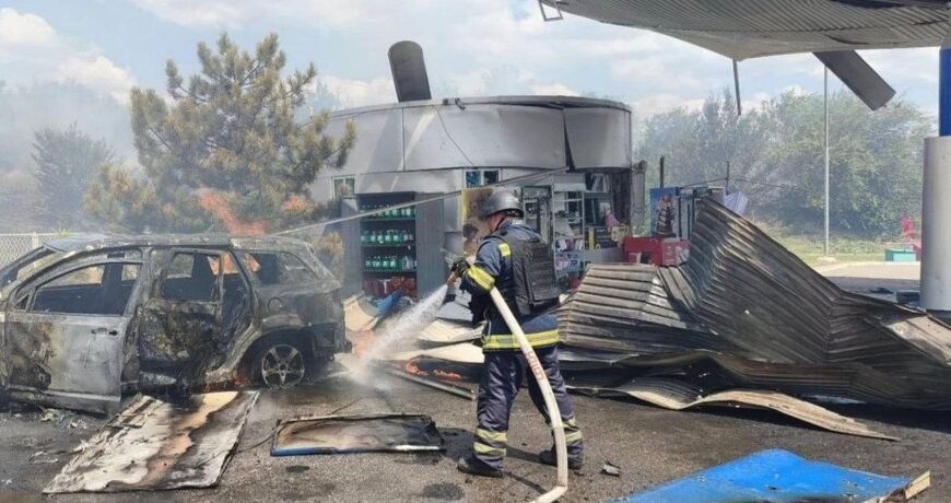 Головна 124 Українці вигадали, як захистити АЗС від ударів дронів-камікадзе: інноваційне рішення