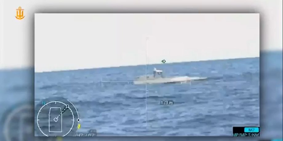 Морські дрони Sargan-3000 знищили російський корабель: вражаюче відео бою 2
