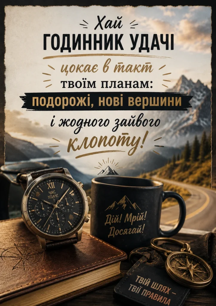 Обирай найкраще привітання з ювілеєм: листівки та побажання для чоловіка 27 Обирай найкраще привітання з ювілеєм: листівки та побажання для чоловіка 27