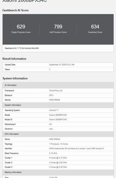Головна 137 Xiaomi 18 Fold із чипом Xring O3: перевірені результати тестування втікають у…