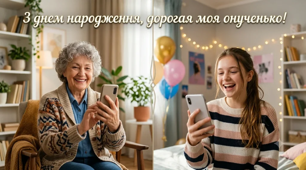 Бабуся вітає: найщиріші побажання для любленої онучки з Днем народження 25 Бабуся вітає: найщиріші побажання для любленої онучки з Днем народження 25
