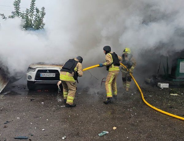 РФ завдала повторного удару по АЗС на Житомирщині