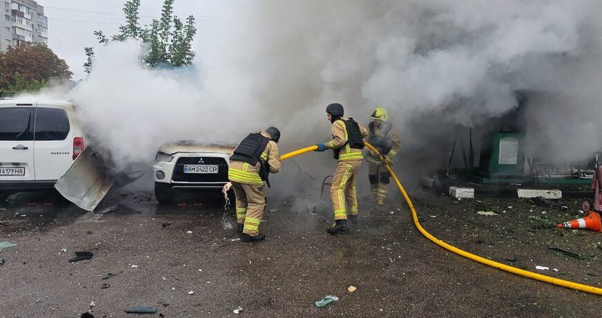 Головна 116 РФ завдала повторного удару по АЗС на Житомирщині