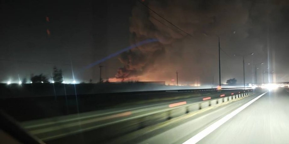Безпілотники атакували Підмосков’я: палають логістичні хаби (ВІДЕО)