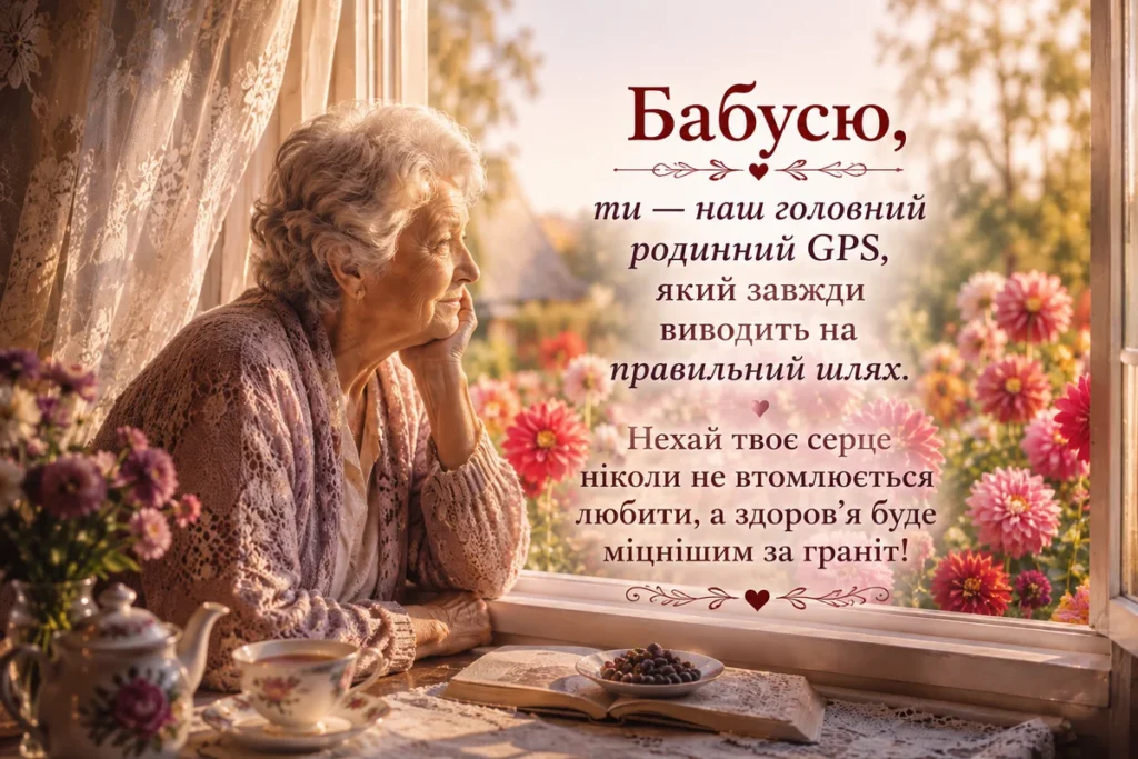 З днем народження, бабусю: зворушливі побажання, що зігріють душу 22 З днем народження, бабусю: зворушливі побажання, що зігріють душу 22