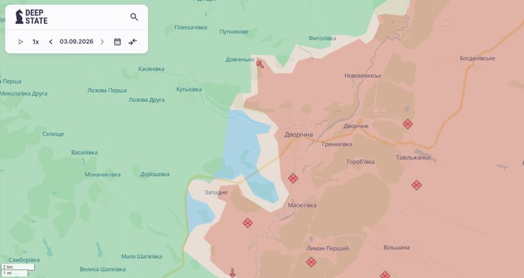 ЗСУ відвоювали стратегічні території на Харківщині: актуальні дані з карти DeepState 2 ЗСУ відвоювали стратегічні території на Харківщині: актуальні дані з карти DeepState 2