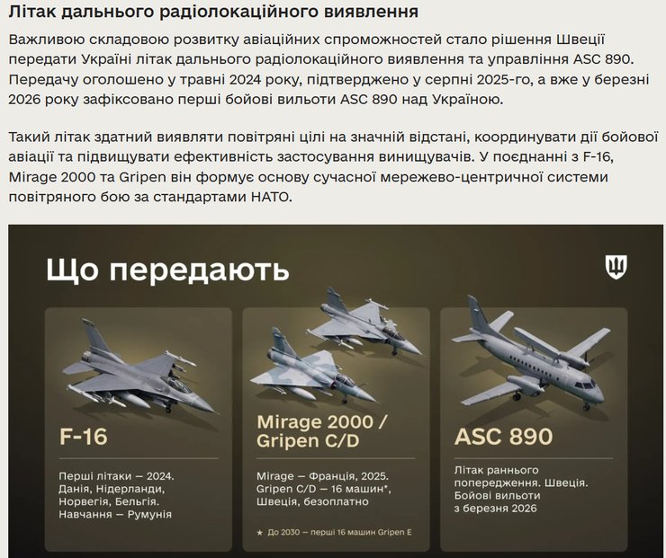 Шведський АСC 890: новітній літак ДРЛВ увійшов у повітряний бій над Україною 5