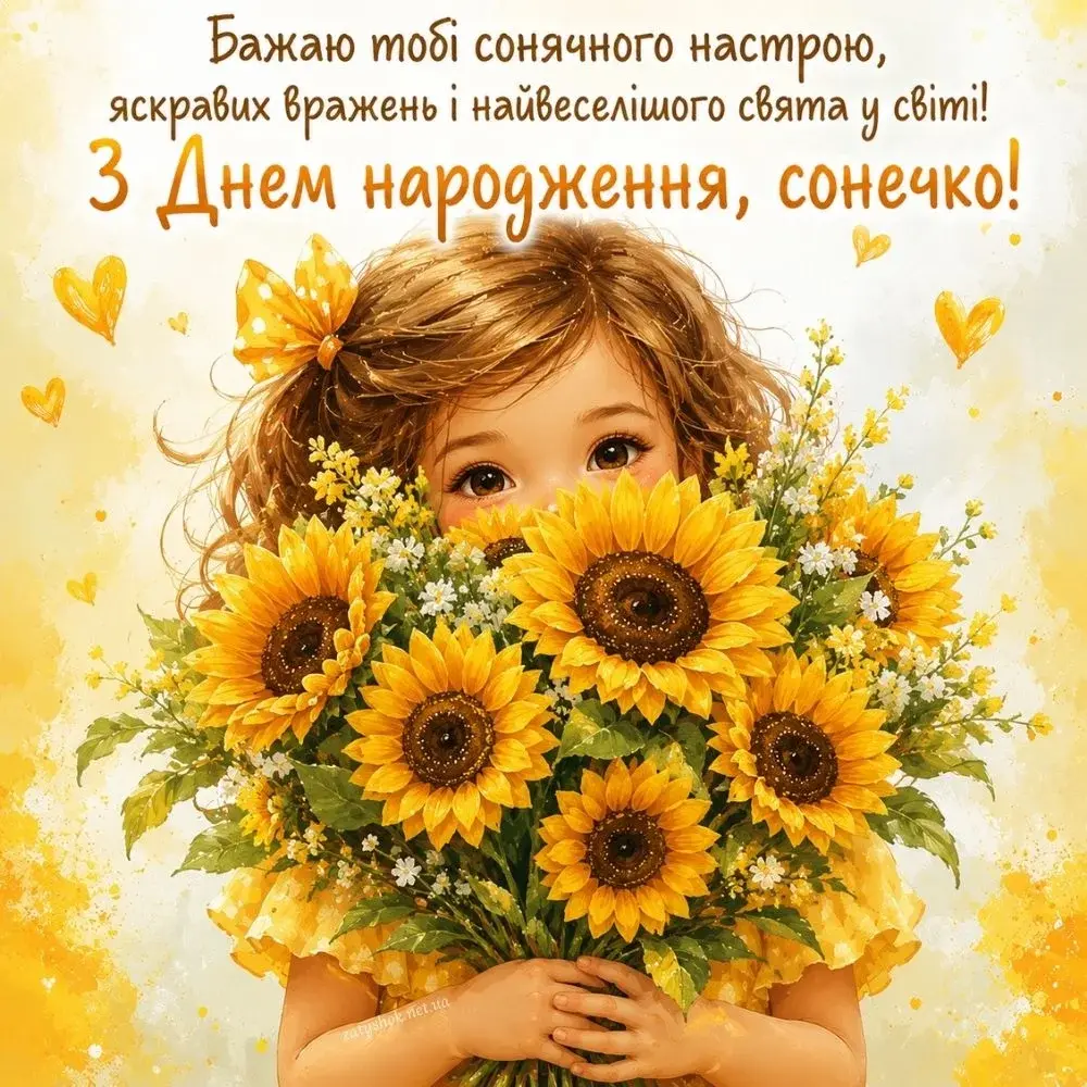 Щирі вітання з днем народження для дитини: вибирайте найкращі побажання та яскраві картинки 26 Щирі вітання з днем народження для дитини: вибирайте найкращі побажання та яскраві картинки 26