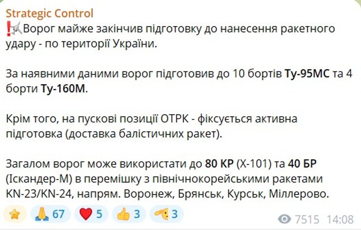 Україна під прицілом: чотири Ту-160 готові нести смерть з повітря 8