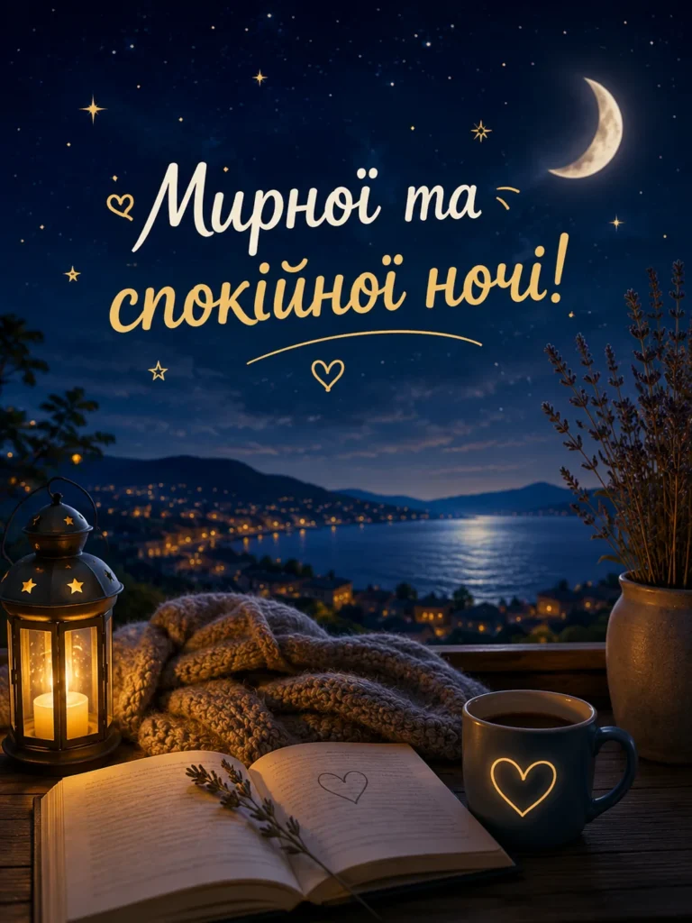 Побажай ночі: найкращі побажання, картинки та SMS для затишку 23