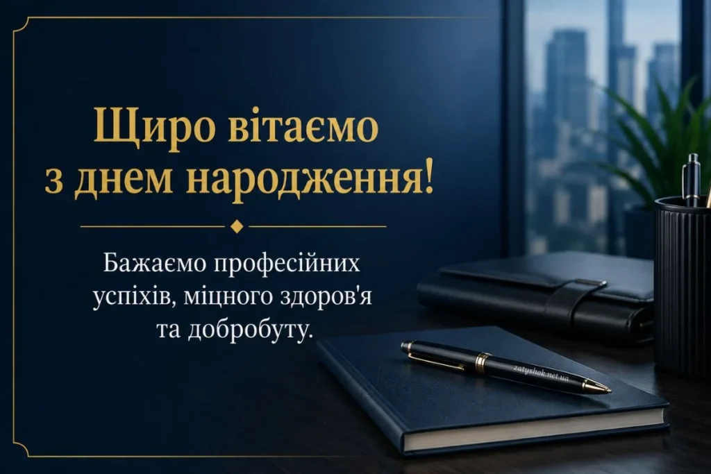 Яскраві вітання та листівки: вітаємо чоловіків з днем народження! 27