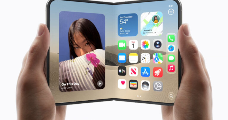 Apple розгорнула iPhone Duo: революція складаних смартфонів з 7,6-дюймовим дисплеєм 5