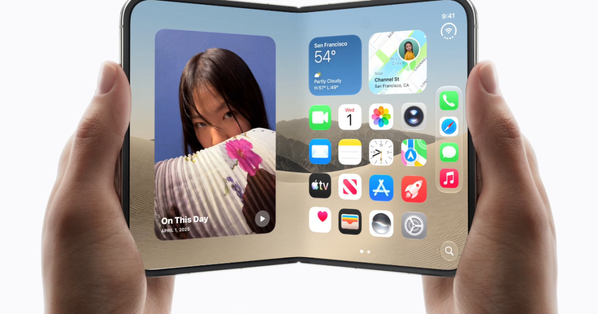 Apple розгорнула iPhone Duo: революція складаних смартфонів з 7,6-дюймовим дисплеєм 2