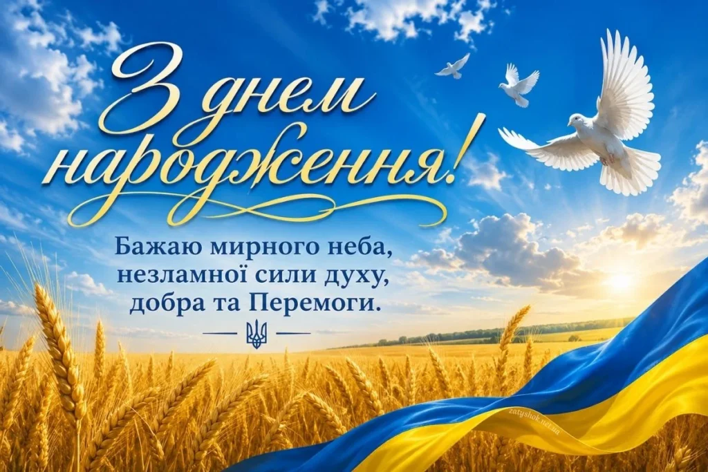 Яскраві вітання та листівки: вітаємо чоловіків з днем народження! 23