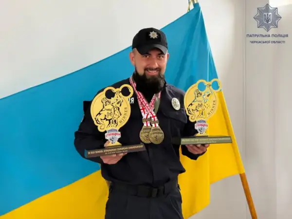 Черкаський патрульний підкорив Європу: здобув…