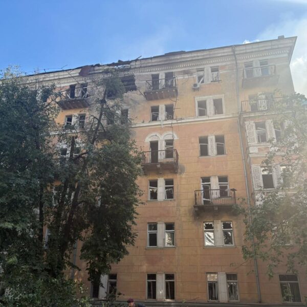 Київ: Росія атакувала університет дроном, є постраждалі