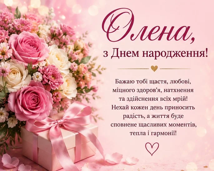 З Днем народження, Олено: щирі побажання та яскраві привітання 16