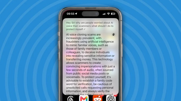 Siri на iPhone пройшла п'ять тестів: як помічник Apple обійшов ChatGPT 7 Siri на iPhone пройшла п'ять тестів: як помічник Apple обійшов ChatGPT 7