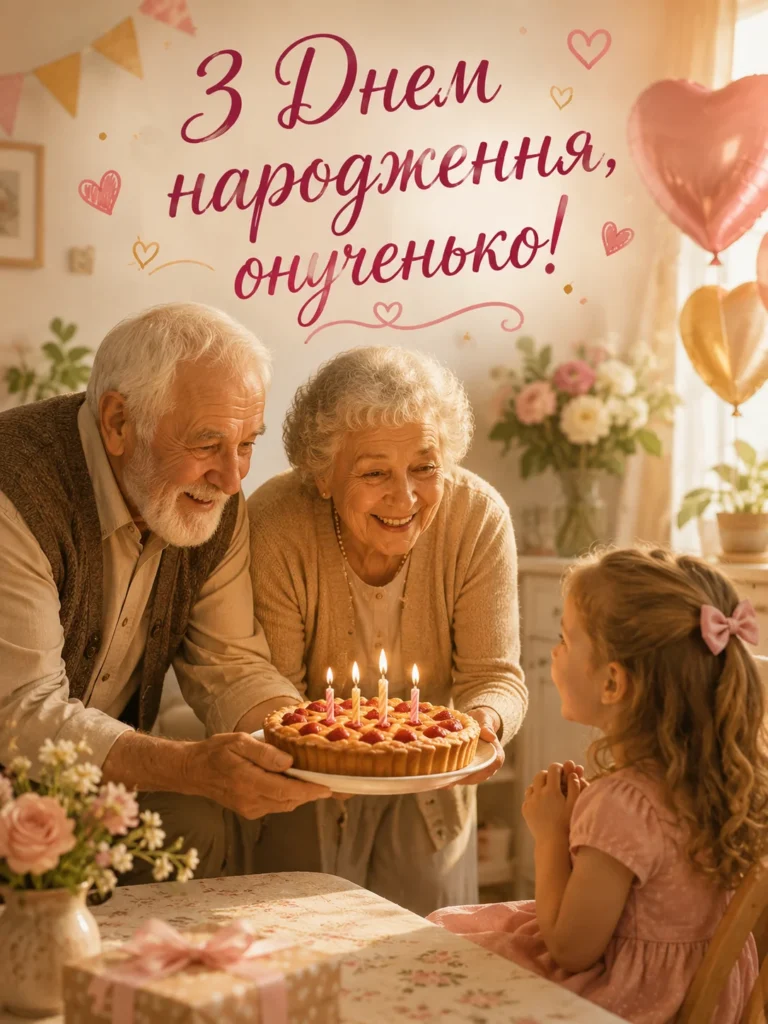Бабуся вітає: найщиріші побажання для любленої онучки з Днем народження 19 Бабуся вітає: найщиріші побажання для любленої онучки з Днем народження 19