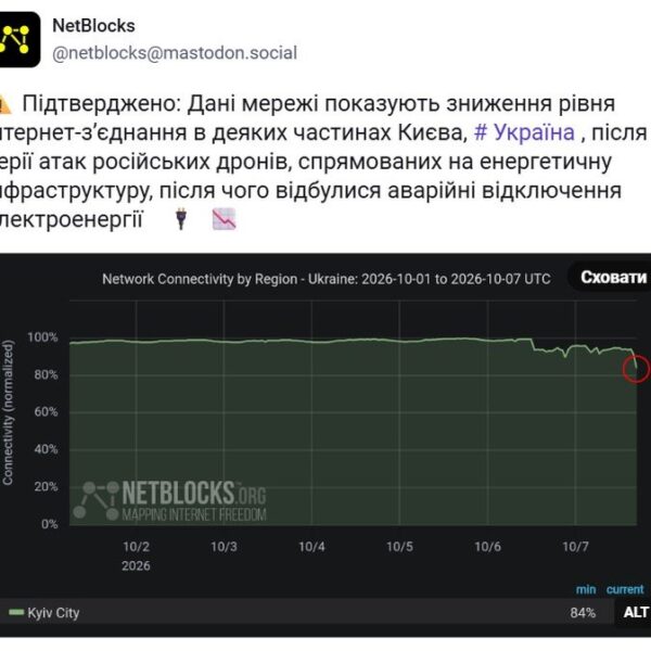 Зв’язок та інтернет у Києві працюють із перебоями після ворожих обстрілів: розкриваємо подробиці