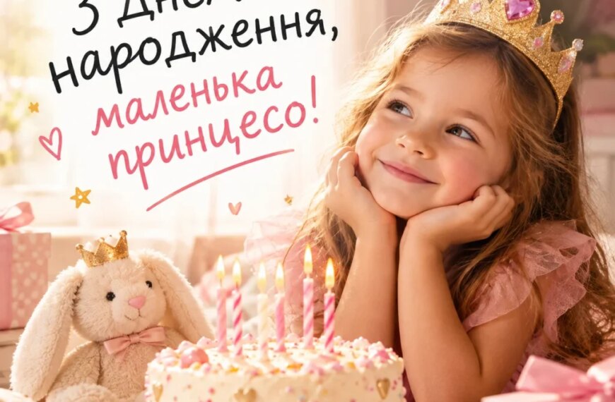 Головна 134 Святкуймо день народження принцеси: найкращі привітання для маленької леді