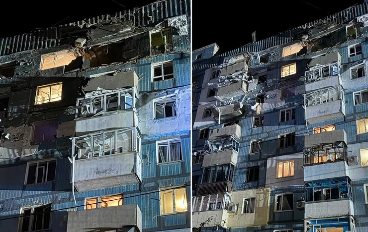 Головна 90 Наслідки удару “Шахеда” по житловому будинку в Дніпрі: детальний аналіз