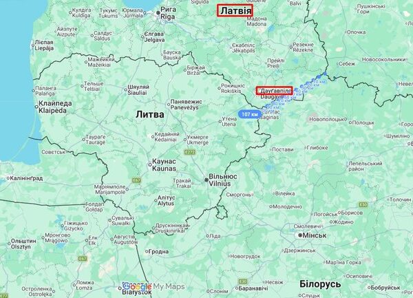 Збройні особи перетнули кордон Білорусі з Латвією: розкрито деталі ймовірних атак РФ